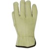 Magid RoadMaster Tan 100 Cow Grain Leather Driver Glove, XL, 12PK B6540E-XL